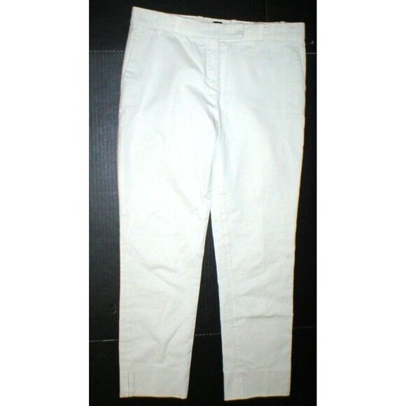 New Womens Designer Italy Barbe Napoli Pants 42 6 Work Khaki Crop Casual NWT Tan